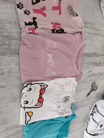 Lot de 4 tee shirts manches courtes