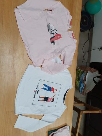 Lot tee shirt okaidi