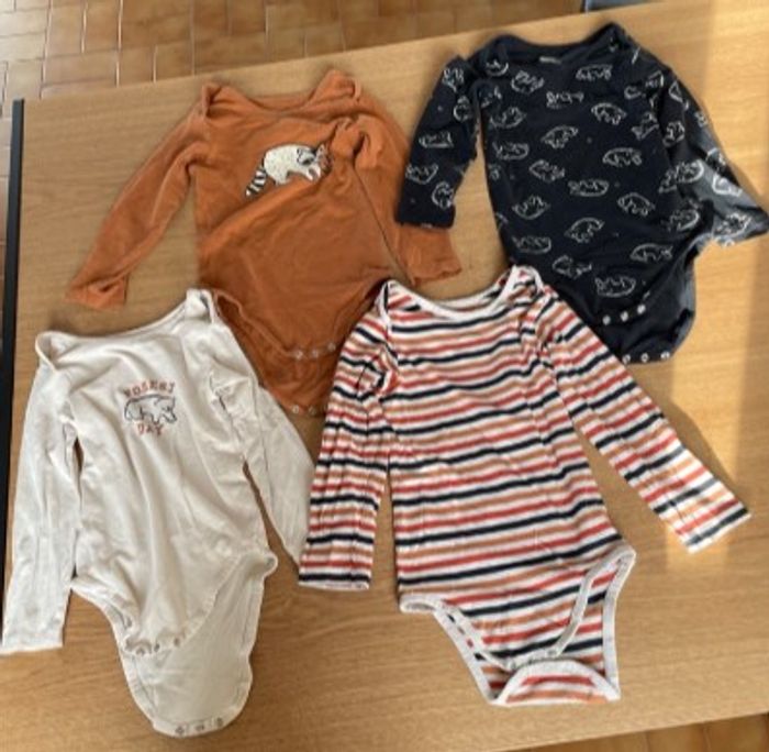 7 Body manches longues 92cm 36m 3a - photo numéro 2