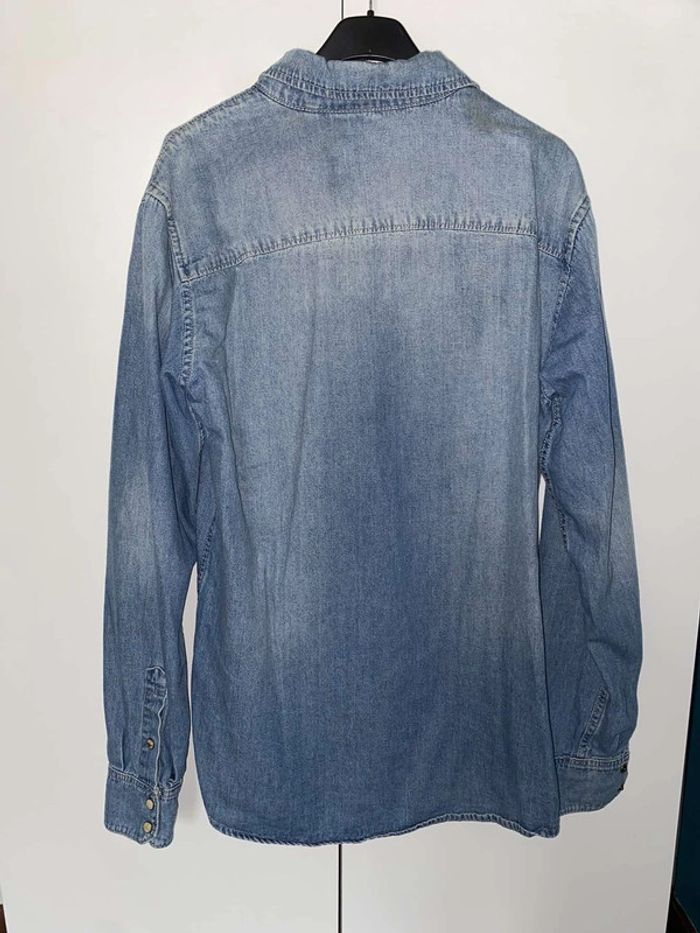 Chemise en jean jack & Jones taille M - photo numéro 2