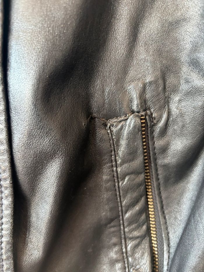 Veste en cuir Sud Express 38 - photo numéro 10