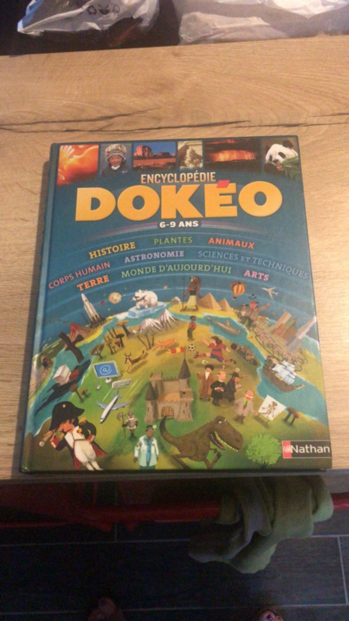 Livre encyclopédie dokéo 6/9 ans