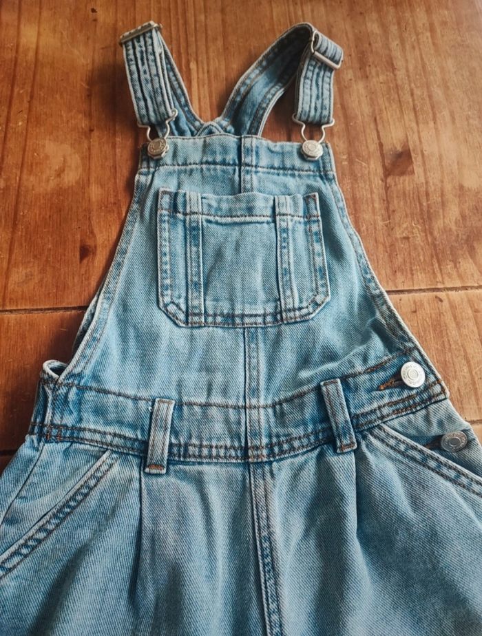 Salopette en jean  Denim Co  7-8 ans - photo numéro 3