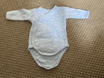 Body manches longues taille 0mois