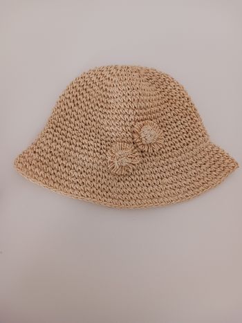 Chapeau de paille fille