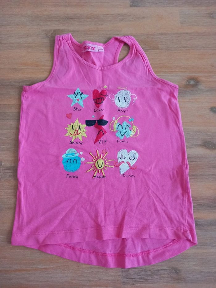 Débardeur rose NKY – 5 ans