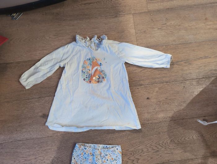 Pyjama tunique sergent major 4 ans renard - photo numéro 2