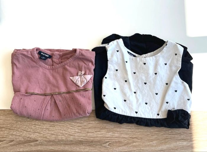 Gros lot vêtements fille 9 mois - photo numéro 10