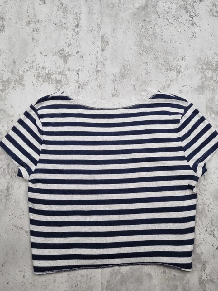 Crop top rayé Tommy Hilfiger – Taille M/38 Femmes - photo numéro 4