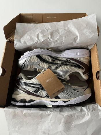 Chaussure asics gel kayano 14 gris metalic