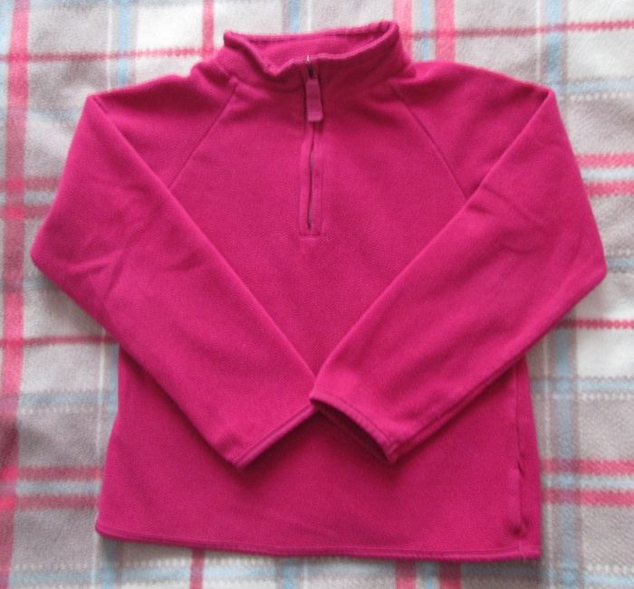 Polaire rose foncé Tex Kids 5-6 ans
