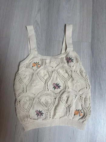 Top en crochet