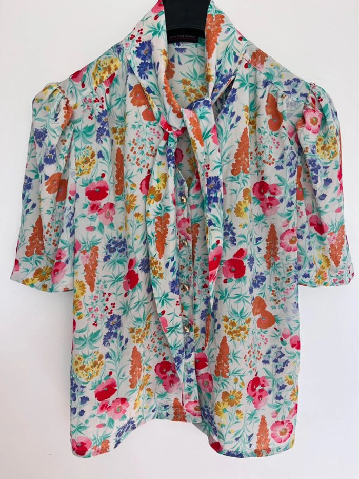 blouse à fleurs - photo numéro 2