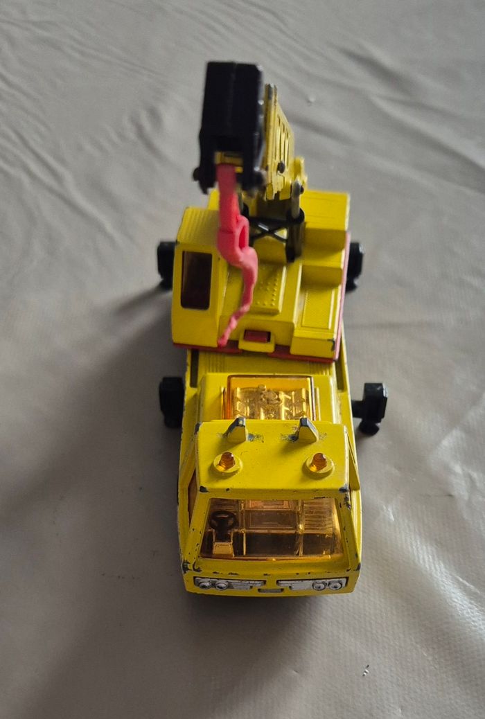 Camion miniature ancien matchbox superkings hercule mobile k12/k113 lesnay 1974 - photo numéro 2
