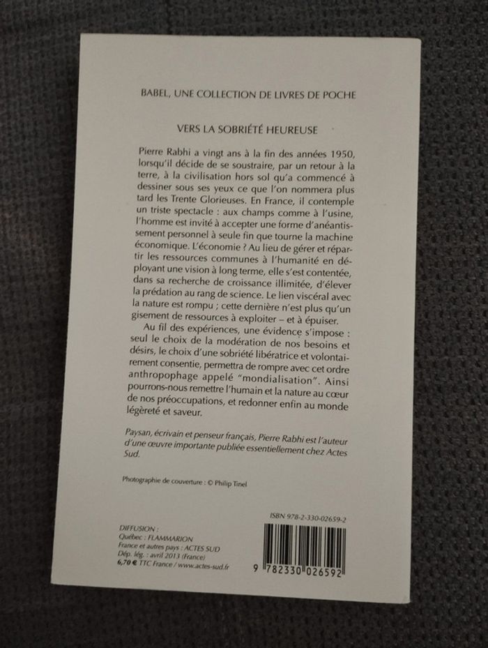 Vers la sobriété heureuse - photo numéro 2