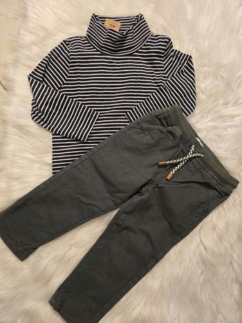 Neufs (non portés)🏷 🤩😍💙💙 superbe ensemble sous pull et pantalon doublé  36mois/3ans garçon🤩😍💙💙💙👌👌👌👌