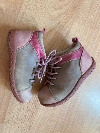 Belle paire de bottines en cuir Du Pareil Au Même T. 23 fille