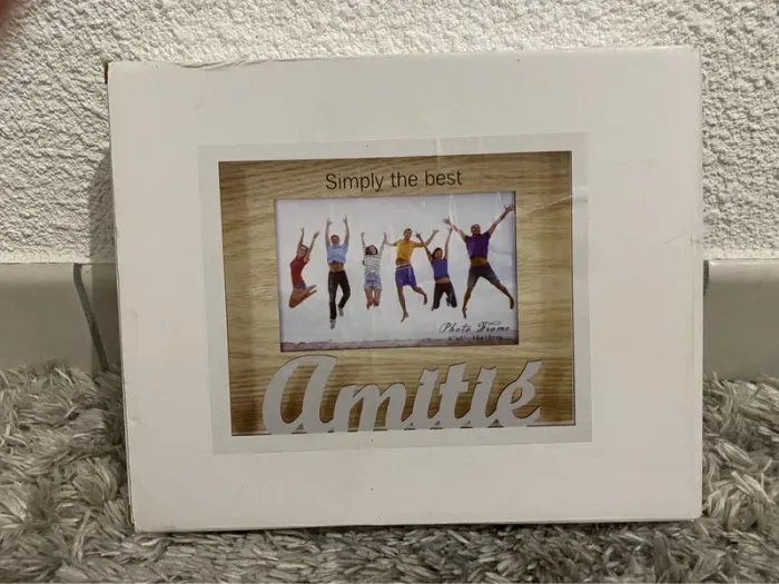 Cadre Photo Amitié – Décoratif & Inspirant - Neuf aveec étiquette et boite d'origine - photo numéro 2
