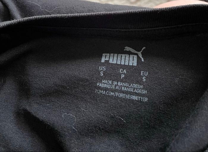 T-Shirt Puma Noir Taille S Homme Puma - photo numéro 3