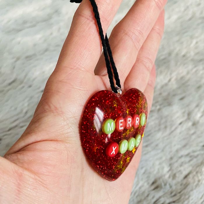 Suspension Deco Noel Merry Xmas - photo numéro 3