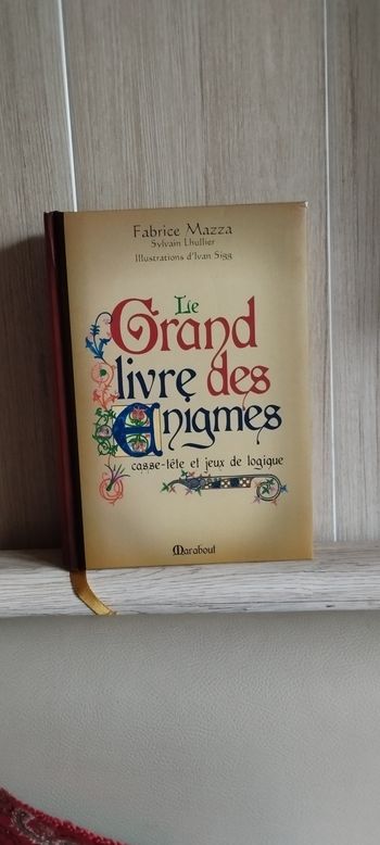 Le grand livre des énigmes.