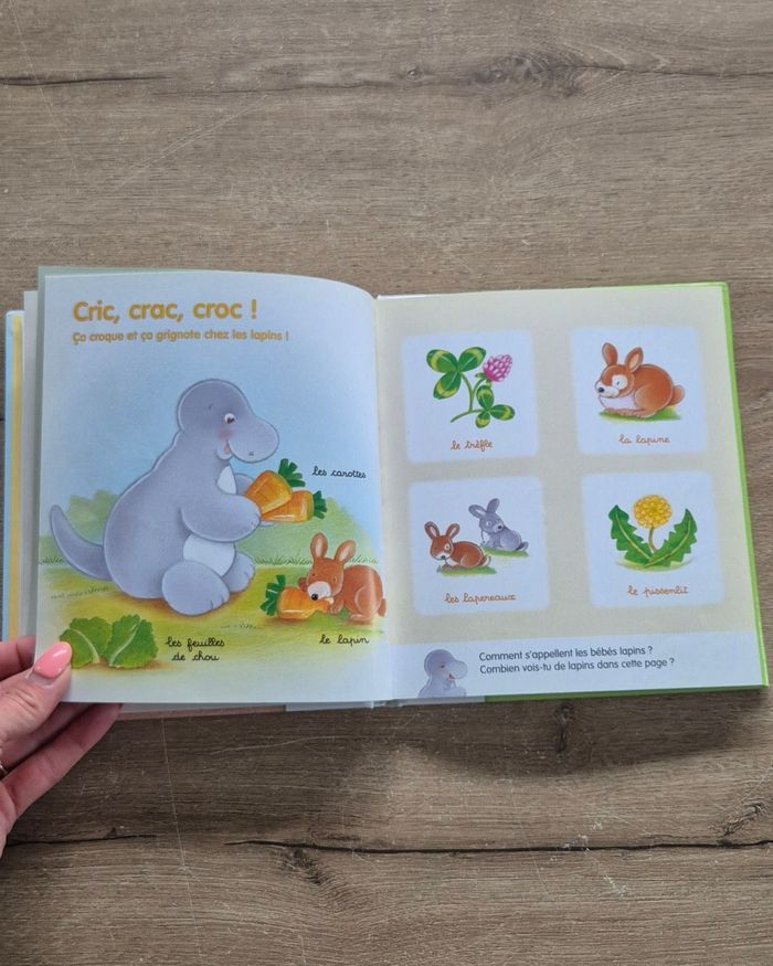 Livre L'imagier de Petit Dino à la ferme - photo numéro 6