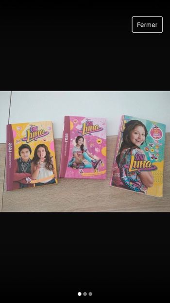 Lot de 3 livres Soy Luna