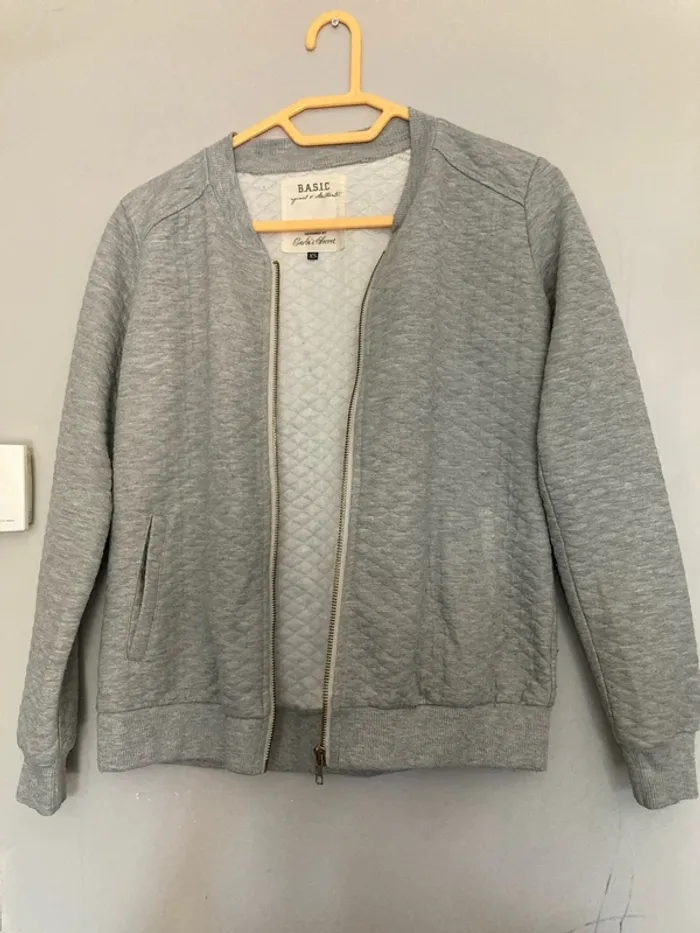 Veste légère gris clair - Taille XS - Carla’s Secret - photo numéro 9