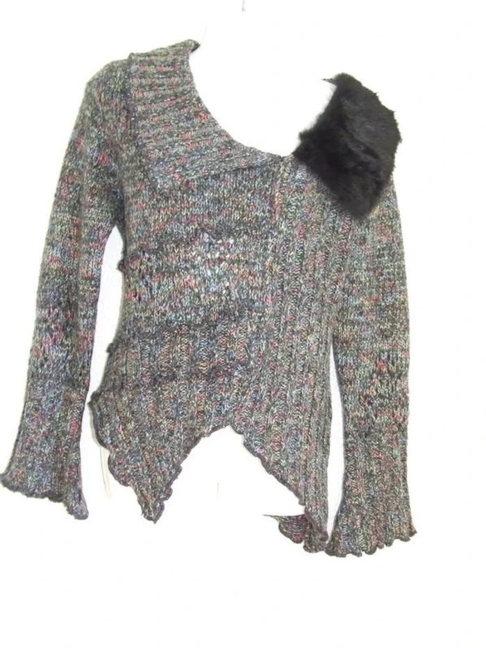 Pull en laine et acrylique
