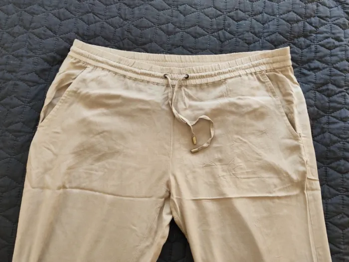 Pantalon fluide Michael Kors marron clair XL - photo numéro 5