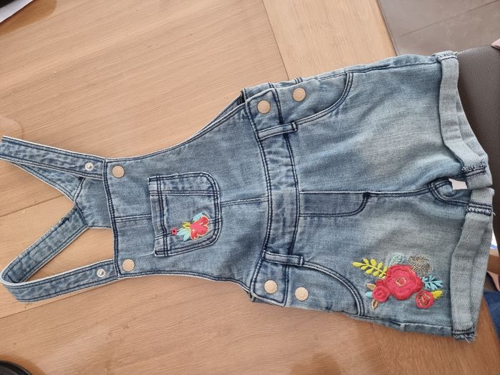 Salopette short 4 ans