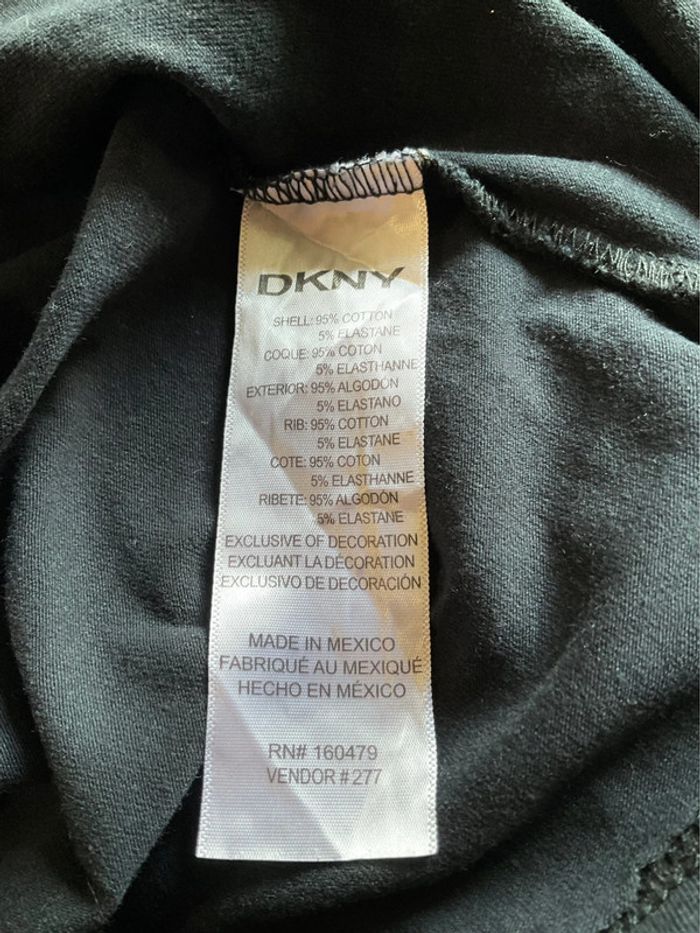 T-shirt noir pour homme DKNY taille S 331 - photo numéro 8