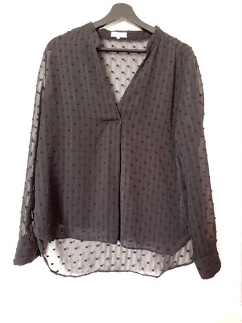 Blouse noire femme