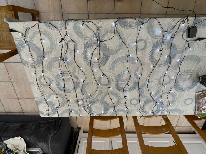 Guirlande rideau lumineux - photo numéro 7