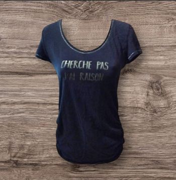 T-shirt maternité cherche pas j'ai raison