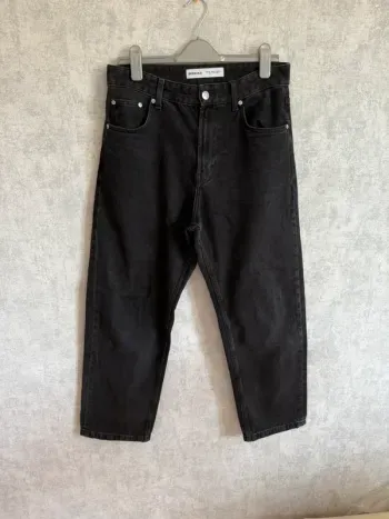 jean baggy noir Bershka taille 38