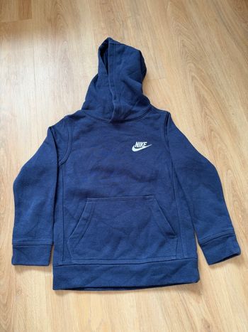 Sweat à capuche Nike bleu – 3/4 ans (XS)