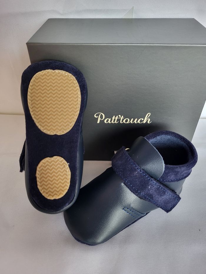 Bottines bébés garçon en cuir Point 20 Made in France 🇨🇵