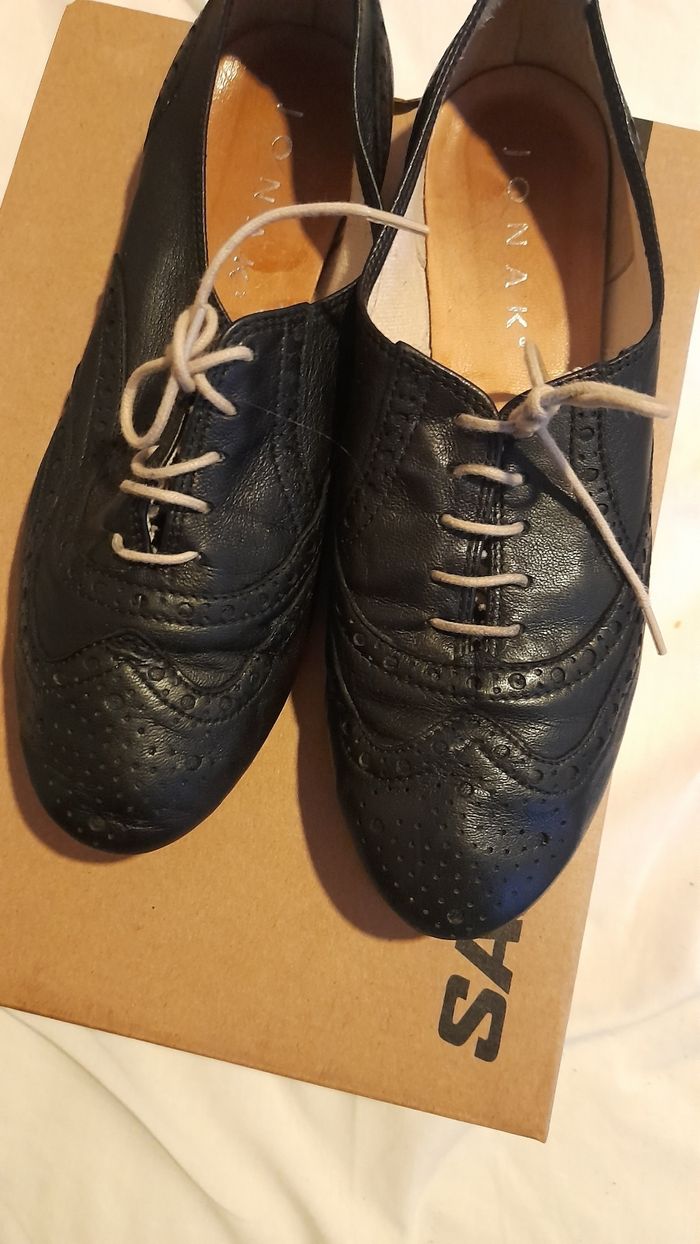 Derbies en cuir véritable Jonak - photo numéro 8