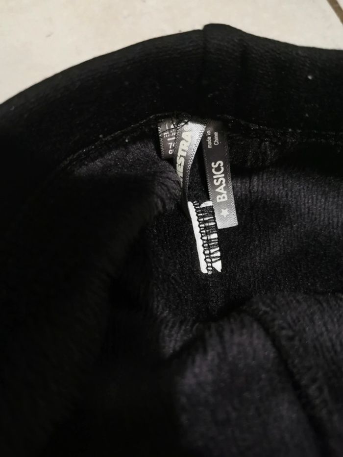 Lot de 2 leggings noir fourré - photo numéro 2