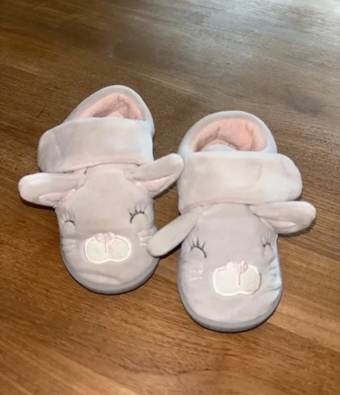 Chausson lapin fille vertbaudet t24