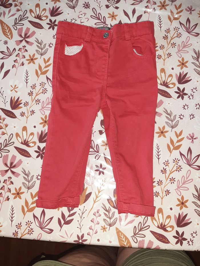 Pantalon fille 18 mois