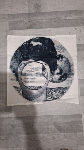 Housse de coussin 40x40 cms neuve