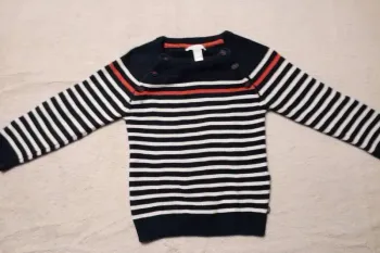 Pull Obaïbi 24 mois (réf perso I9)(familleac72)