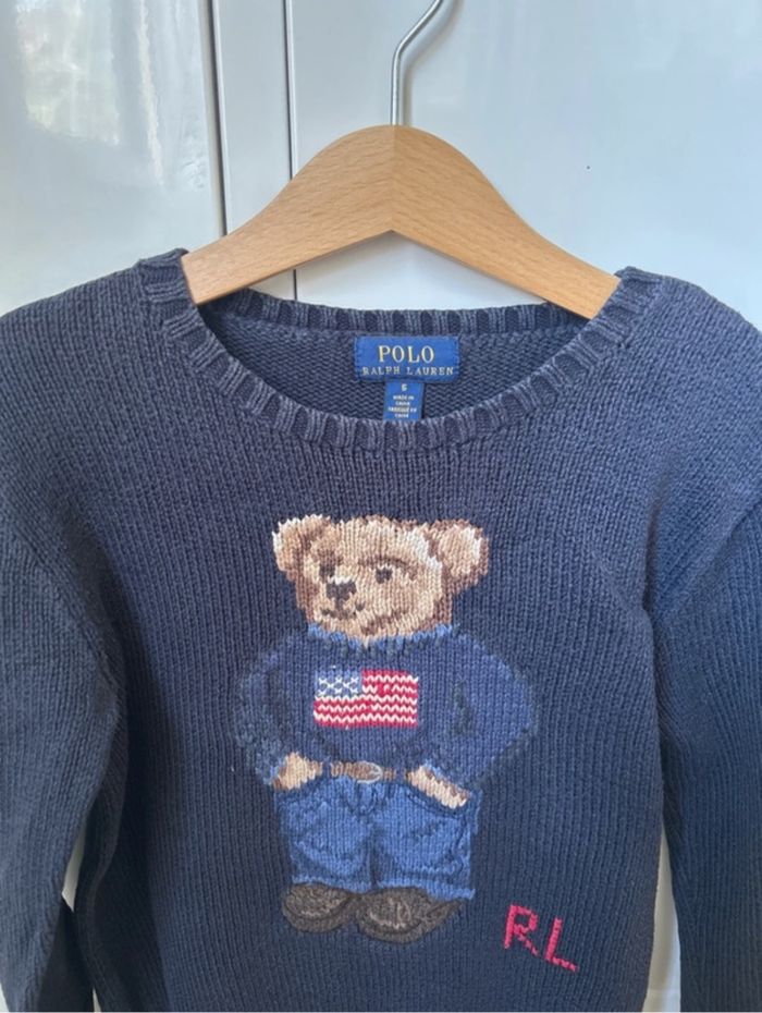 Pull-over polo Ralph Lauren bear - photo numéro 3