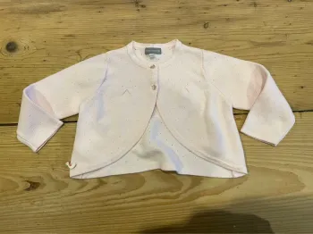 Gilet rose pale sergent major 6 mois