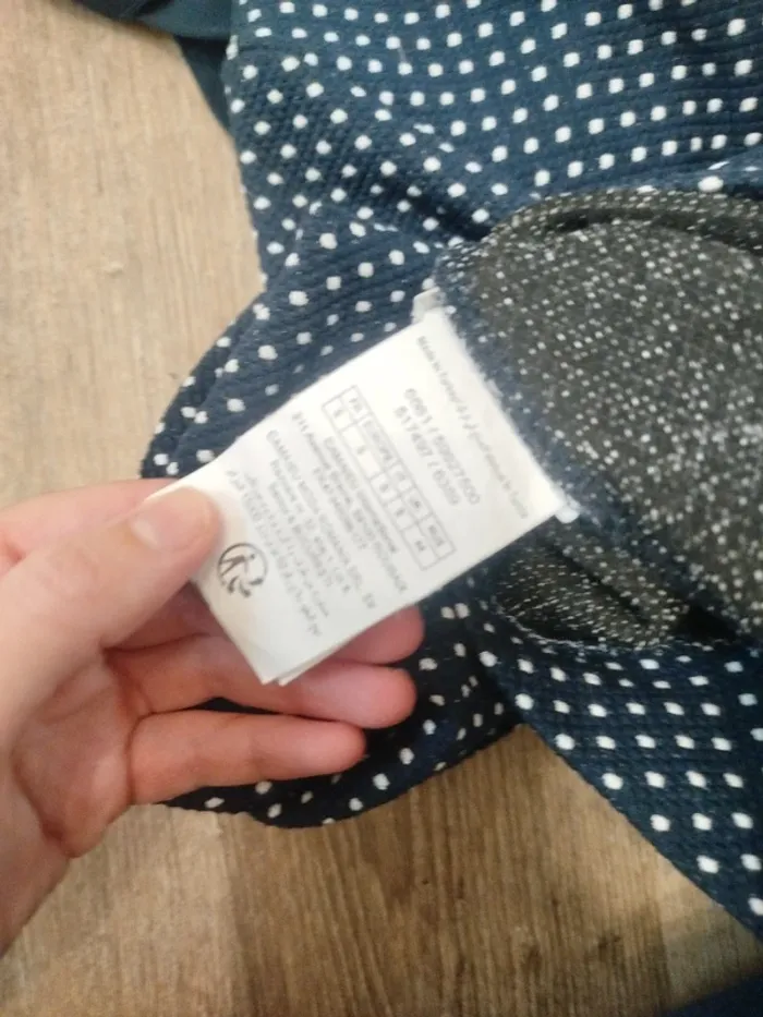 Pull camaïeu a pois blanc taille s - photo numéro 6