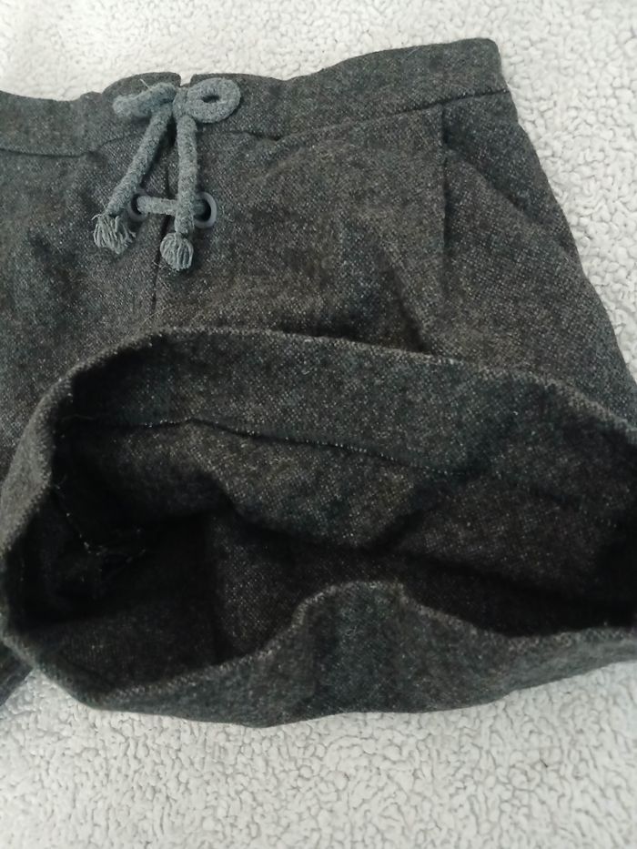 Short hiver gris  7 ans Zara - photo numéro 7