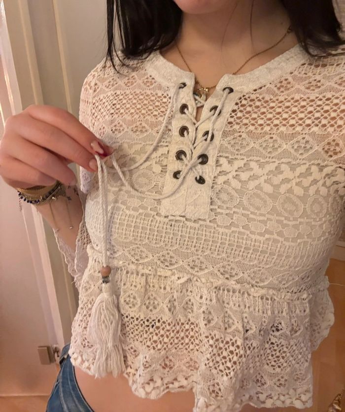 Blouse dentelle 🌸 - photo numéro 4