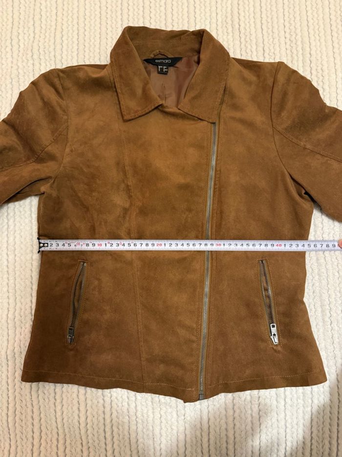 Très joli Perfecto brun / Taille 40 - photo numéro 12